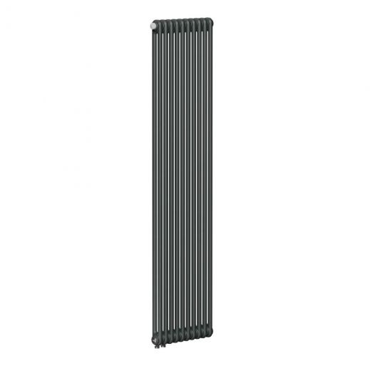 Радиатор стальной трубчатый RIFAR TUBOG 2180-10-DV1-TI, нижнее подключение (титан)