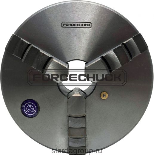 Трехкулачковый токарный патрон 3204-100 FORCECHUCK с прямыми и обратными кулачками