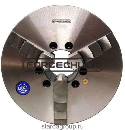 Трехкулачковый токарный патрон 7100-0051 FORCECHUCK с прямыми и обратными кулачками