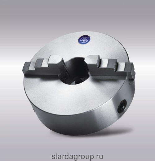 Двухкулачковый самоцентрирующий токарный патрон K10-380