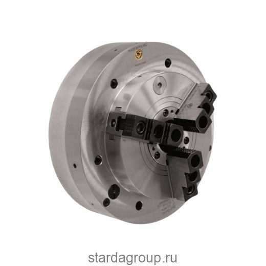 Механизированный токарный патрон с интегрированным пневматическим цилиндром 2502-315-106