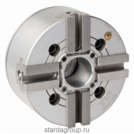 Механизированный токарный патрон с проходным отверстием 2605-250-75К SGM