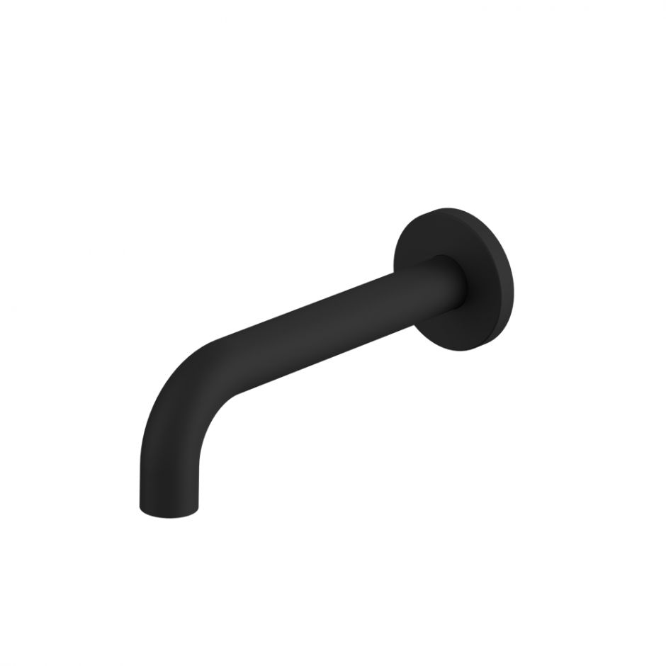 Изображение Излив настенный WHITECROSS Y1200BL (черный мат)