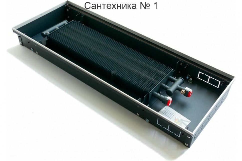 Конвектор внутрипольный водяной KVZ 150-85-2600 с естественной конвекцией Technowarm