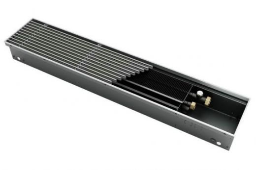 Конвектор внутрипольный водяной KVN 180-80-1750 с естественной конвекцией, с решеткой Kermi