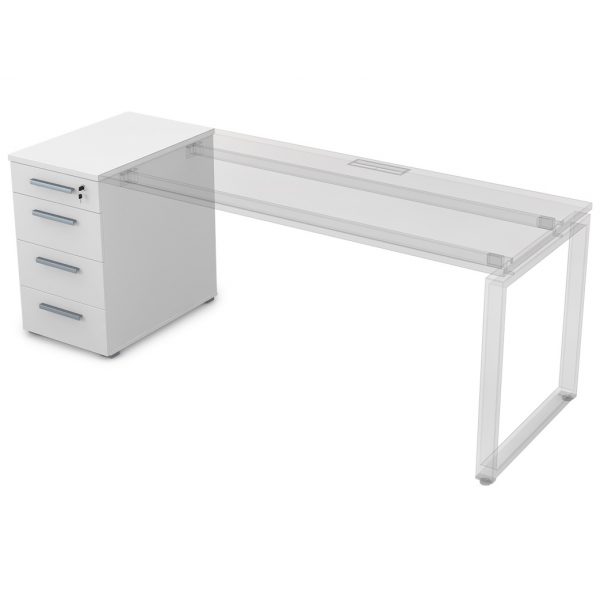 9Т.002 Тумба приставная с ящиками (450*700*750)