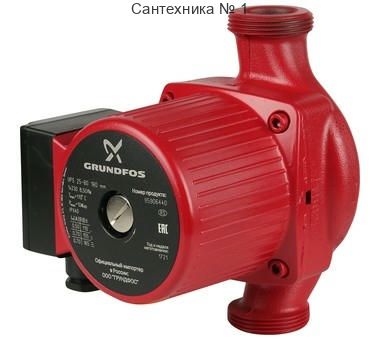 Насос циркуляционный UPS 25-80 180 Grundfos