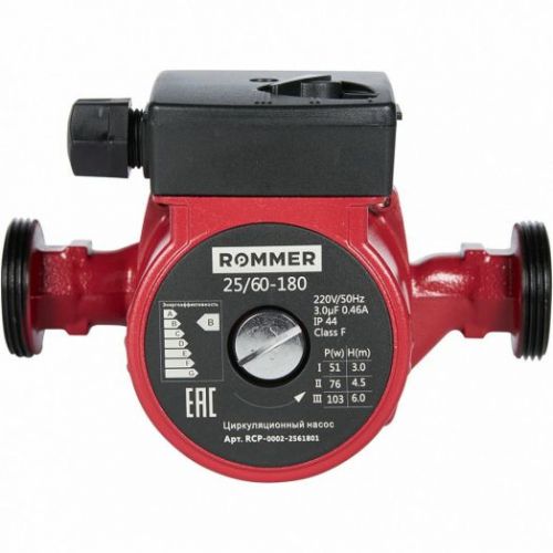 Насос циркуляционный 25/60-180 ROMMER