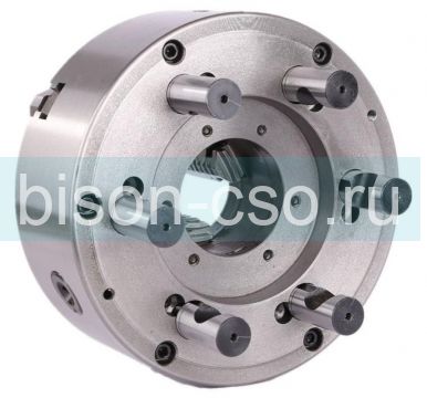 Трехкулачковый токарный патрон K11-315A/D6 315мм TMX