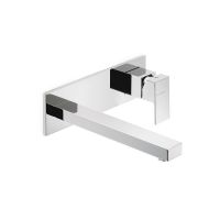 Смеситель встраиваемый для раковины Newform Ergo Q 66431E.21.018 длинный излив внешняя часть схема 1