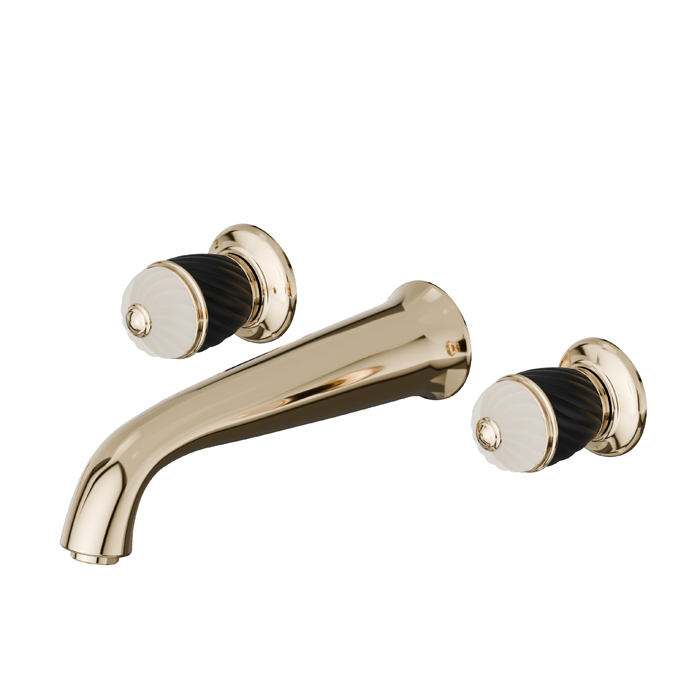 Изображение Смеситель для раковины Newform Deluxe 68030E.66.019 встраиваемый внешняя часть