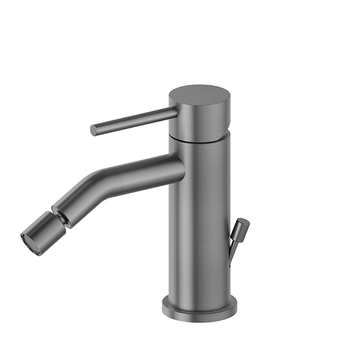 Смеситель для биде на 1 отверстие Newform X-STEEL 316 69623X с донный клапаном излив 13.4 см ФОТО