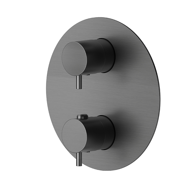 Смеситель для душа термостатический Newform X-STEEL 316 69663EX с переключателем до 5 источников (для 31061/31020/27888/27889) ФОТО