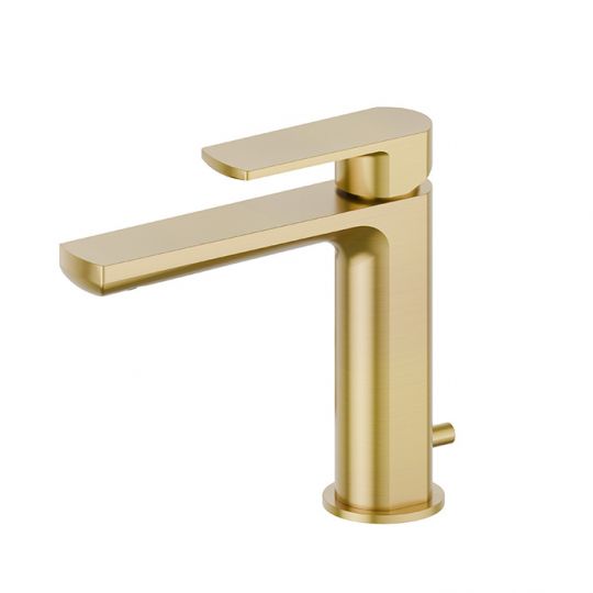 Смеситель для раковины Newform Haka 72010 1 отверстие с донным клапаном схема 7