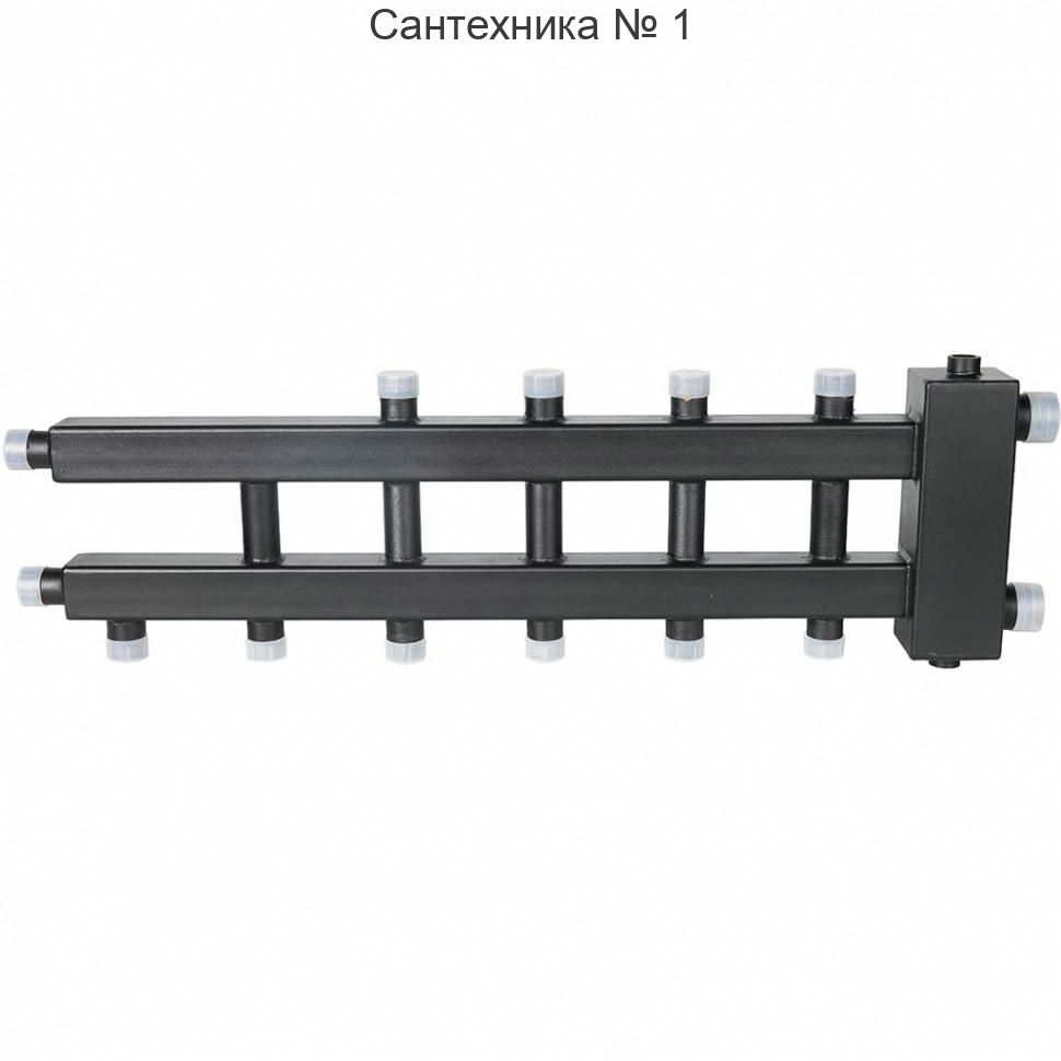 Коллектор (дублер компакт) с гидроразделителем на 3+2+1 контура до 60 кВт ROMMER