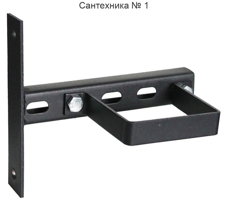 Кронштейн для крепления гидроразделителей со скобой 80 мм, 1 шт Warme