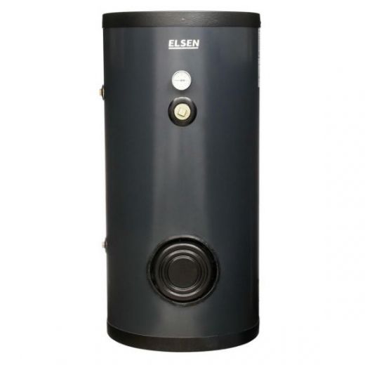 Бойлер косвенного нагрева с одним змеевиком 150 л, внешнее покрытие оцинкованная сталь ELSEN