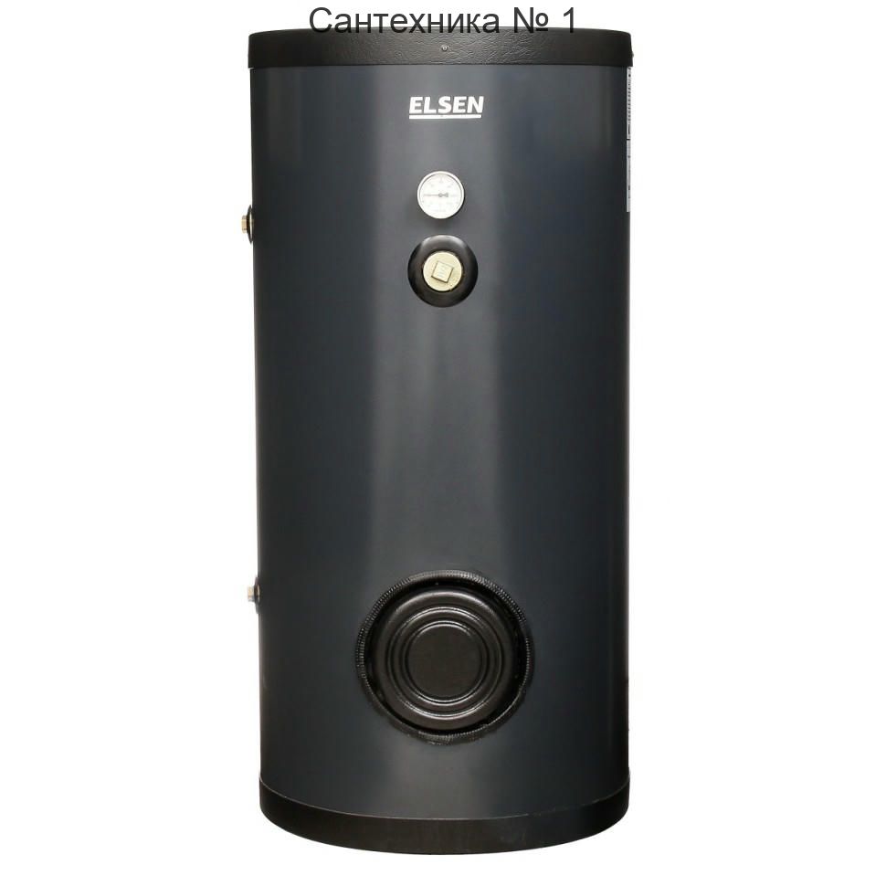 Бойлер косвенного нагрева с одним змеевиком 150 л, внешнее покрытие оцинкованная сталь ELSEN