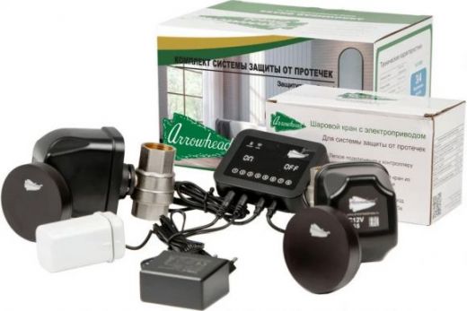 Система контроля протечек 3/4" с беспроводными датчиками Arrowhead Arrowhead