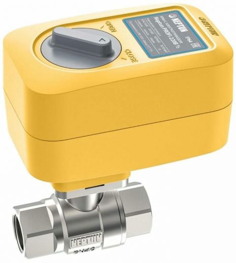 Кран шаровый с электроприводом Neptun Profi 12 В 1/2"