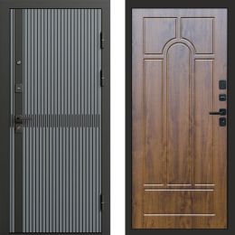 Входная дверь Termo-door Граунд Грей - Арка Дуб
