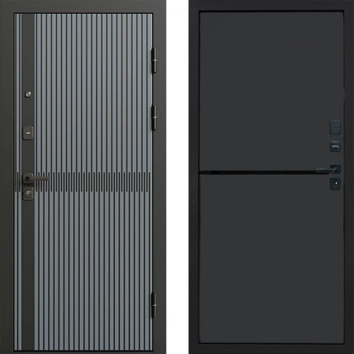 Входная дверь Termo-door Граунд Грей - Нео Графит