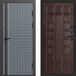 Входная дверь Termo-door Квантум Грей - Престиж Венге