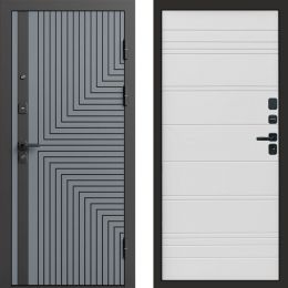 Входная дверь Termo-door Квантум Грей - White Line