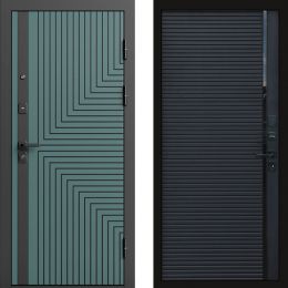 Входная дверь Termo-door Квантум velutto verde - Porte black