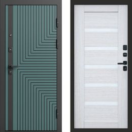 Входная дверь Termo-door Квантум velutto verde - Царга Лиственница