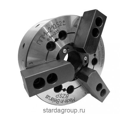 Токарный патрон механизированный восокоточный полый ППМ-250.78