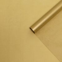 Бумага тишью, золотая, 50 см ? 10 м