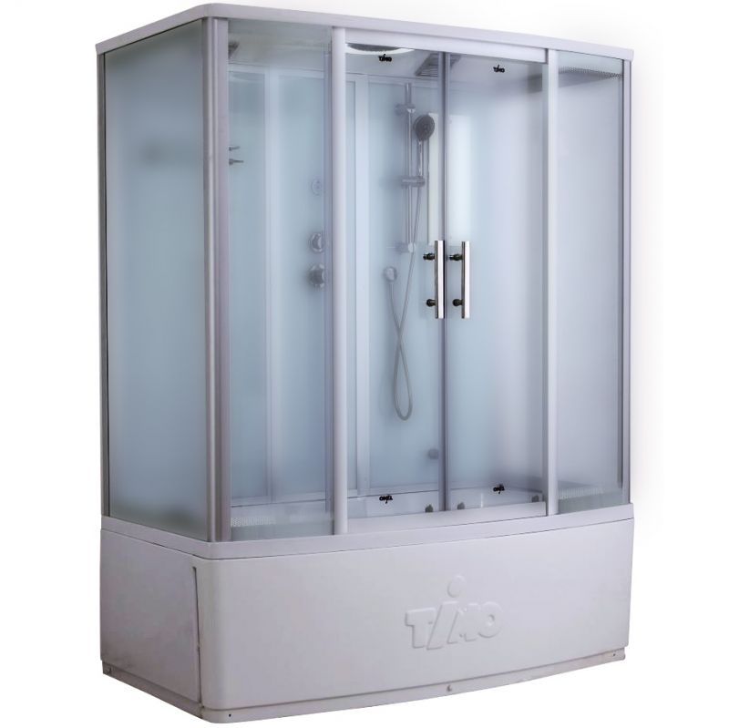 Душевая кабина Timo T-6670 Silver Fabric 170x88 высокий поддон