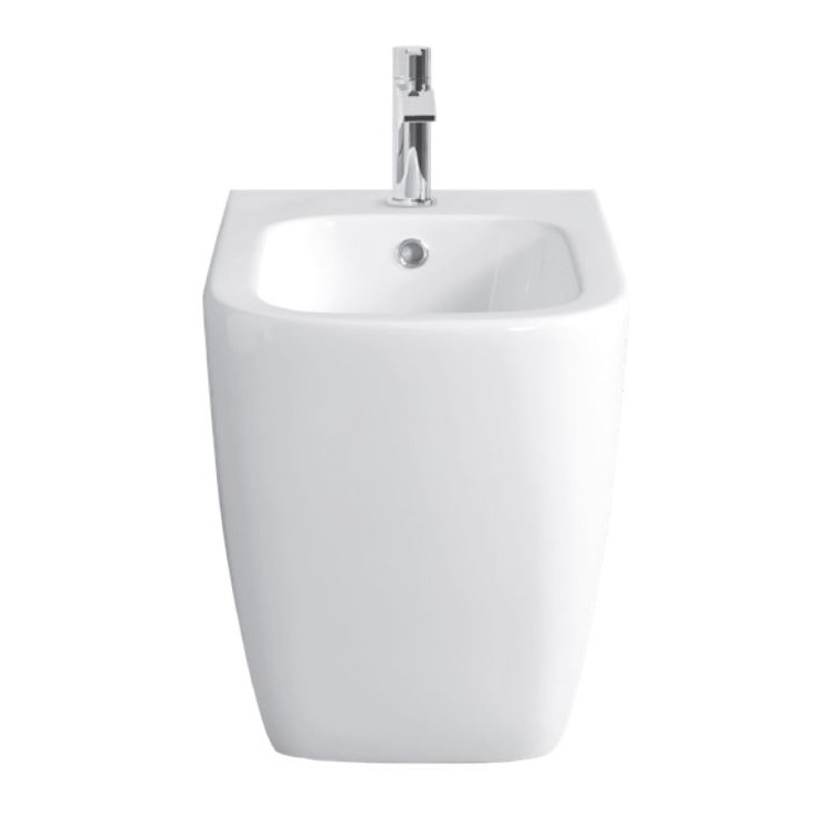 Биде Nic Design Semplice с 1 отверстием напольное 35x53x42 004 370