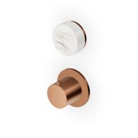 Термостатический смеситель для душа Zucchetti Isy22 ZIS4806.P91 с переключателем на 2/3 источника схема 1