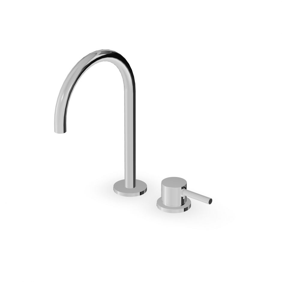 Изображение Смеситель для раковины Zucchetti Pan S ZPA418 излив 18 см