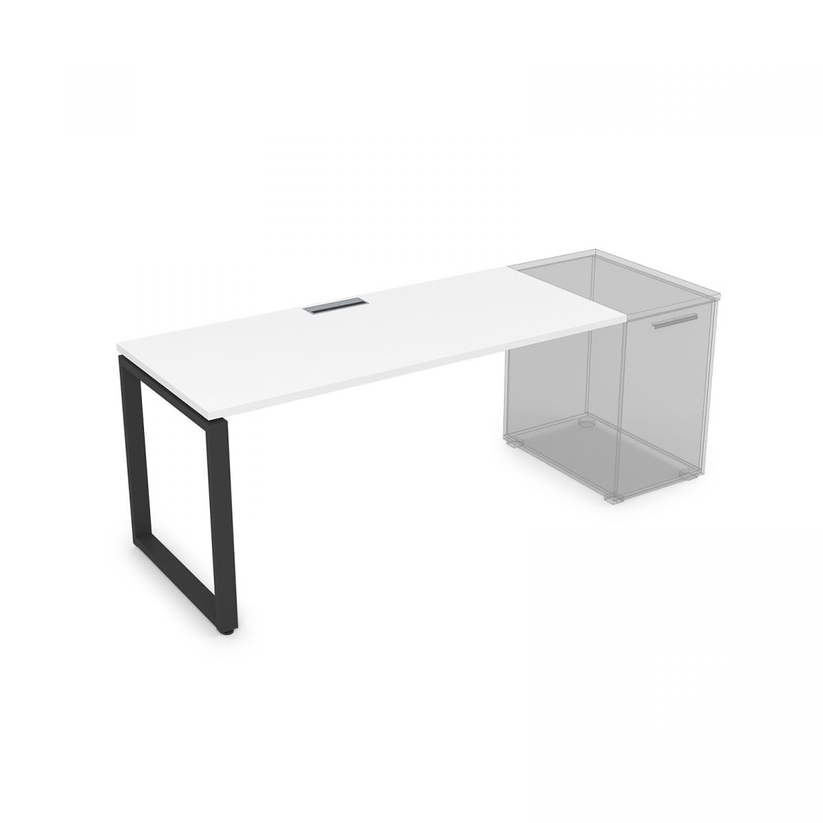 СДТ-О Стол рабочий прямолинейный, приставной