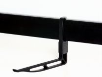 Большой L-образный крюк (алюминий) GSH53BK чёрный