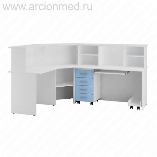 Стол администратора (для дежурной медсестры) ПМ.02.00 серия "БЕСТ"