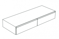 Ящик Nic Design Bridge 010 758 под консоль 021 759 схема 1