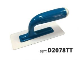 Кельма Пластиковая Makler D2078TT Трапеция, Размер 200х80 мм, Мягкая, Прозрачная, без Заточки