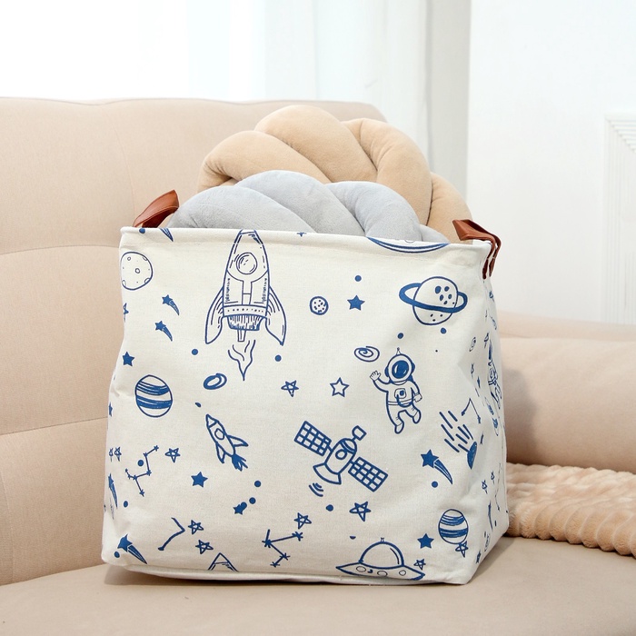 Корзинка для игрушек «В космосе», 30?30 см