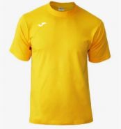 Футболка игровая Joma Combi желтая