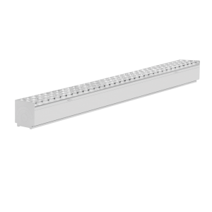 CSVT VOLGA-EU-L 38 860х63х74 CRI80 4000 asym transparent IP40 белый со сквозной проводкой