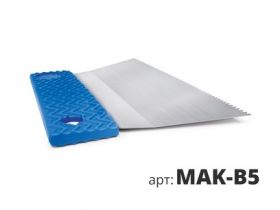 Шпатель для Клея Makler MAK-B5 18см Трапециевидный, Стальной