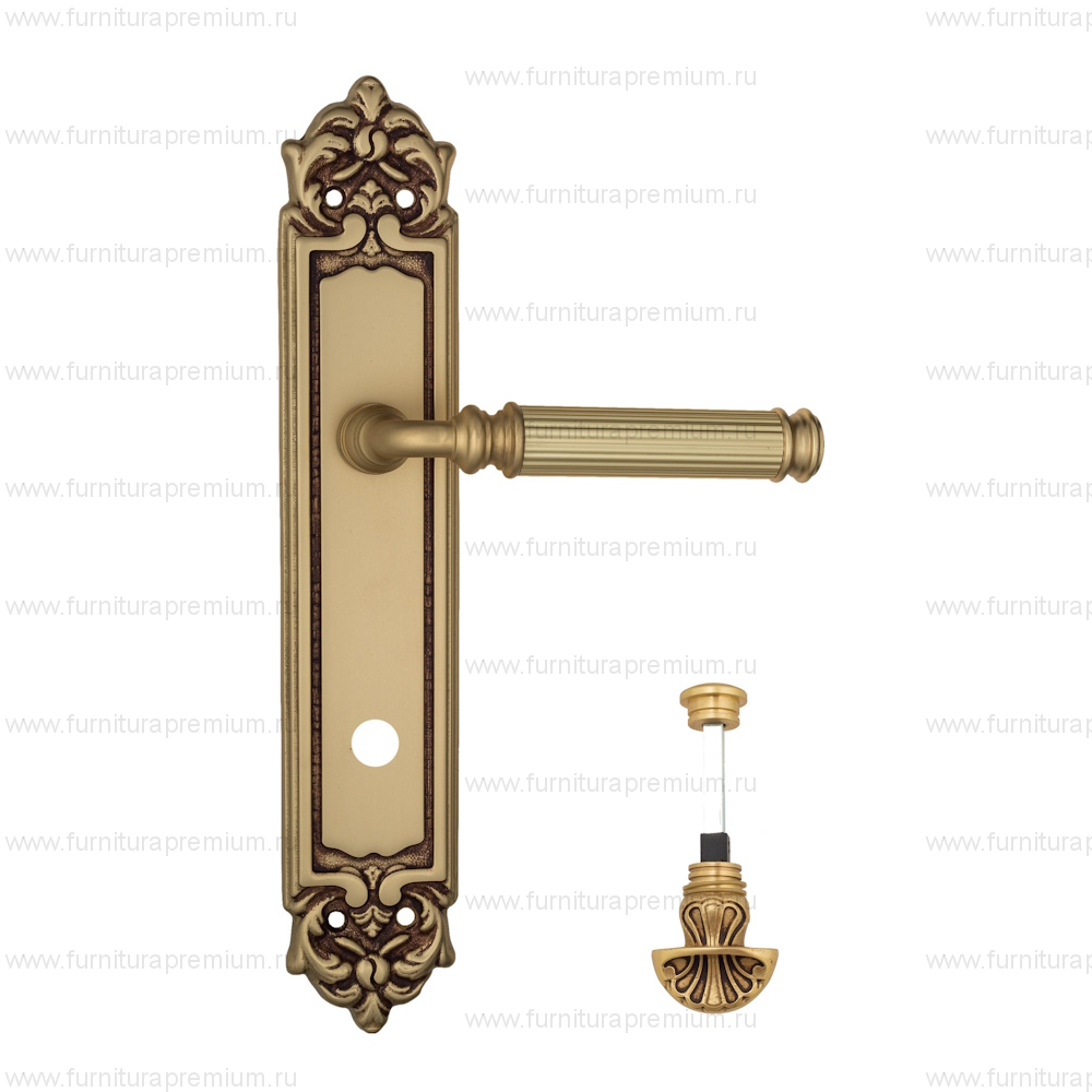 Ручка на планке Venezia Mosca PL96 WC-4