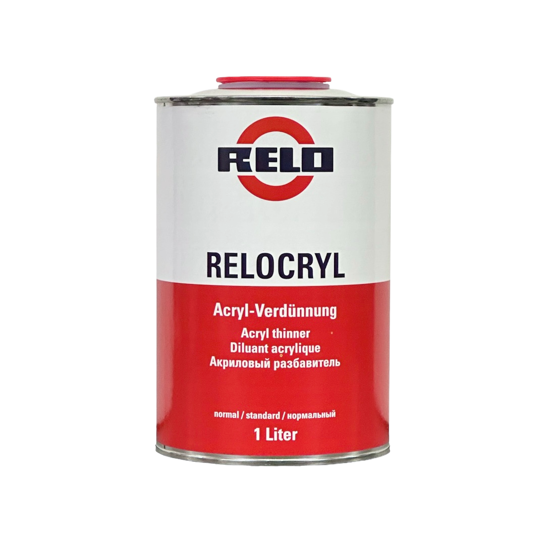 Relo Acryl Thinner normal Разбавитель акриловый универсальный, 1л.