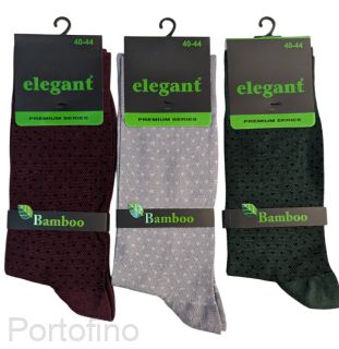 Мужские носки Oztas из бамбука цветные, модель 1.3.245