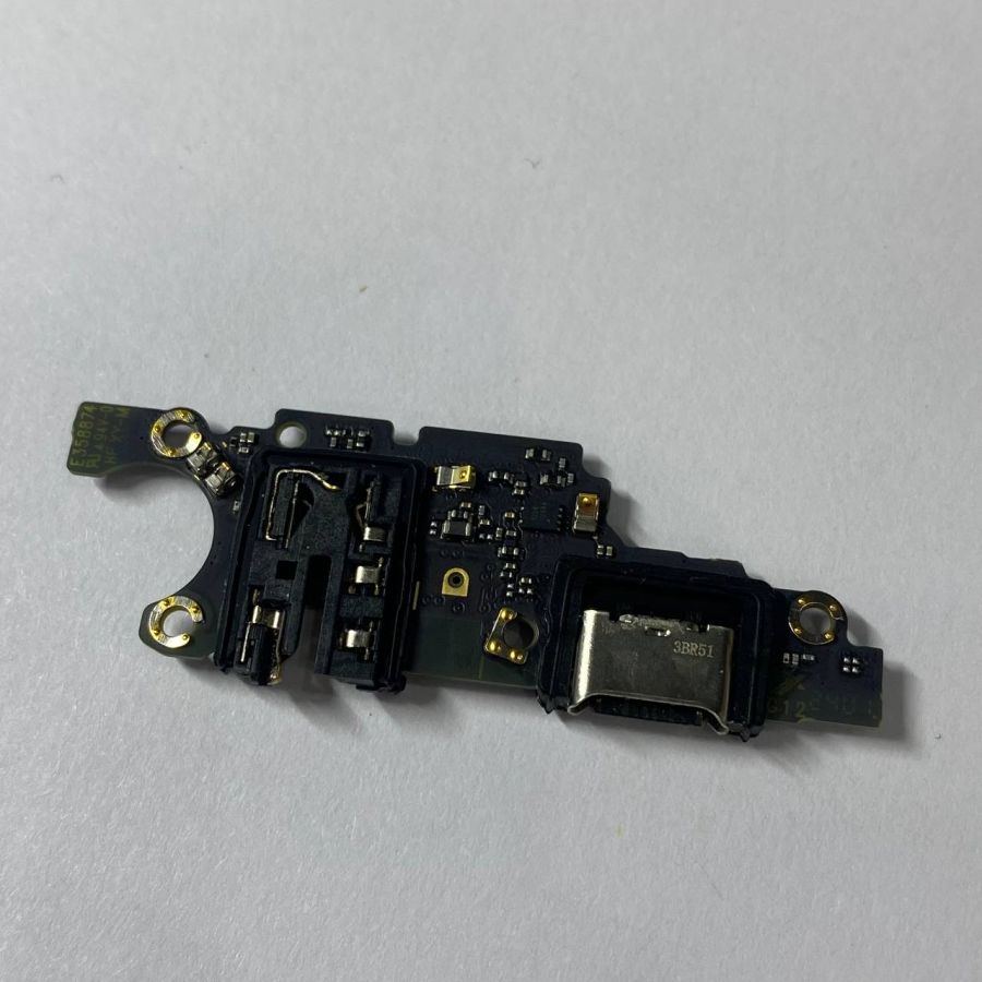 HONOR X7B нижняя плата с разъёмом зарядки оригинал с разбора