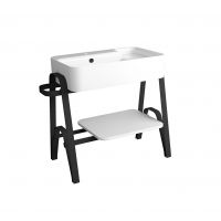 Консоль напольная Simas Hop HOPS80 для раковин HOP80 80х40 см схема 1